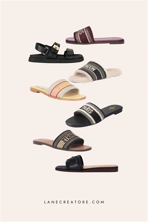 dior club slide|christian Dior slides dupes.